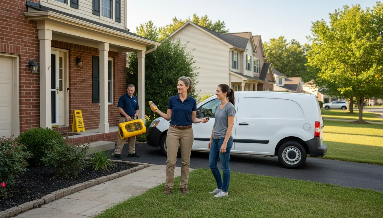 Water restoration image for Dehumidification And Cleanup Services in Woodland, GA